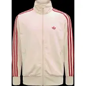 Adidas Sweatjacka 'Firebird' chamois / karminröd