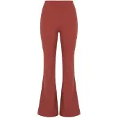 MyLibi Leggings 'Leggings campana rojos – Flare Wine' mörkröd