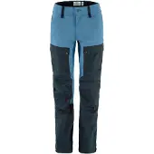 Fjällräven Women's Keb Trousers Curved Dark Navy-dawn Blue