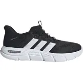 Adidas Låg sneaker 'Flex' svart / vit