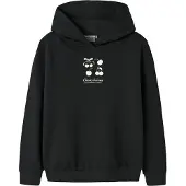 Name it Hoodie - NkfOsanne - Svart - - 11-12 år (146-152) - Hoodie