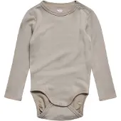 Hummel Mini Wool Solid Långärmad Body