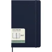 Moleskine Classic Hard 12M Week Note Large Sapphire Blue 2027