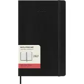 Moleskine Classic Soft 12M Daily Large Svart 2027