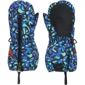 Quiksilver - Skidhandskar barn - Indie Kids Mitt Bubble Form Kids Spring Bouquet för Unisex - Barnstorlek S