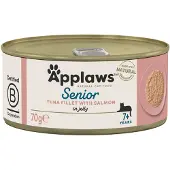 Applaws Cat Senior Tuna with Salmon in Jelly tonfisk med lax i gelé för seniorer 70g