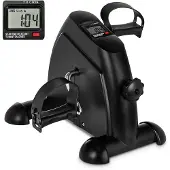 24.Se Kompakt motionscykel med multifunktionell pedaltränare