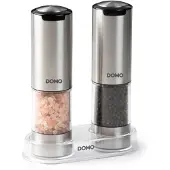 Domo WIEDERAUFLADBARE PFEFFER- UND SALZMÜHLE Salt-, pepparkvarn 1 st