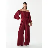 St MRLO Jumpsuit 'VICENTE' röd