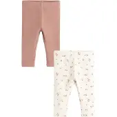 Cool Club Leggings rosa / vit