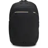 BOSS Backpack in structured fabric with logo and signature stripe