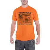 Ginza.se Radiohead: Unisex T-Shirt/Trapped (White) (Back Print) (X-Large)