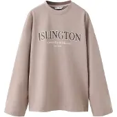 Mango KIDS T-shirt 'A2WICK' beige / vit