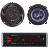 Pni 8440 45w Hifi500 Radio Med Koaxialhögtalare