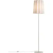 QAZQA Japandi golvlampa beige med tygskärm 160 cm - Jenni