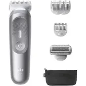 Braun Series 7 BG7550, Våt och torr, Batteri, Grå