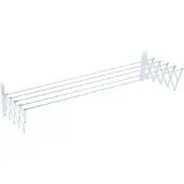 Sauvic 130 Cm Plastbelagd Utdragbar Tvättlina