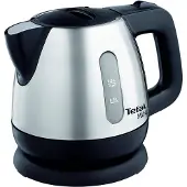 Tefal Mini vattenkokare i rostfritt stål 0,8L Trådlös vattenkokare Dold värmeelement Synlig vattennivå BI812510