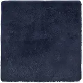 vidaXL Ryamatta med lång lugg NAVARRA marinblå 120x120 cm polyester
