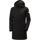 Helly Hansen Aden Long, Regnkappa, Dam, Svart