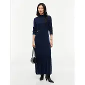 Tommy Hilfiger Logo Hardware Pure Wool Relaxed Dress