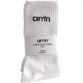 Aim'n Sportsockor svart / vit