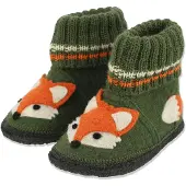 Beck Innesko 'Fuchs' khaki / orange / svart / vit
