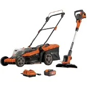 Powerplus Elektrisk Gräsklippare Och Grästrimmer 2.5ah