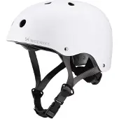 Wozinsky Lätt BMX/Scooter-hjälm S - Vit