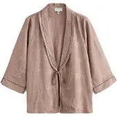 Ted Baker Badkappa kort mocka