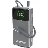 Dudao Powerbank 20000 mAh 45 W med USB-C-kabel