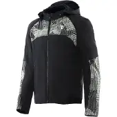 Dainese Ignite 2 Herr Textiljacka Svart/Grå 54 Herrar sort