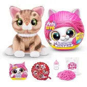 Pets Alive Smitten Kittens Överraskning (Tabby Katt Ingefära) av ZURU Interaktiv Mjukisdjur