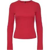 ONLY T-shirt 'ONLVAL' röd