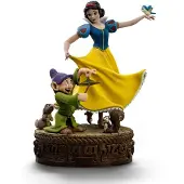 Iron Studios Snow White &amp; Dopey Figur