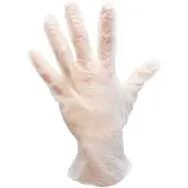 BJZ A-2807 ESD-handske antistatisk, latexfri, puderfri Storlek: S PVC
