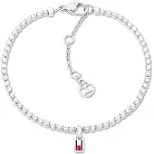 Tommy Hilfiger Stainless Steel Crystal Embellished Bracelet
