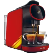 Philips L'OR Barista kapselkaffebryggare med 19 bars tryck och dubbel bryggfunktion - Röd