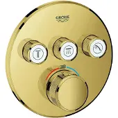 GROHE Grohtherm SmartControl termostat för infällnad med 3 ventiler