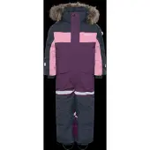 Didriksons Kids' Bjärven Coverall Northen Purple