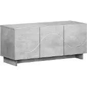 vidaXL TV-bänk 90 x 34.5 x 40 cm Betonggrå Konstruerat trä