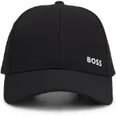 BOSS Kids' cap in canvas and ripstop fabric