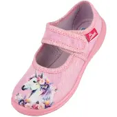 Beck Lära-gå-sko 'Fairy Horse' gul / lavendel / rosa / vit
