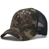 Ed Hardy Snake Trucker Cap, grön