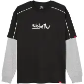 Quiksilver Yg Double Layer T-Shirt black, XL