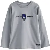 Next T-shirt 'Sonic' marinblå / grå / svart
