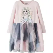 Name It Mini Sori Frozen Långärmad Kort Klänning
