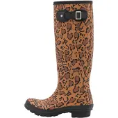 Hunter Gummistövel camel / choklad / svart