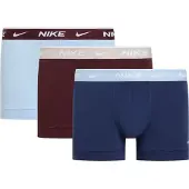 Nike Underwear Boxershorts 'Everyday' ljusblå / mörkblå / burgunder / vit