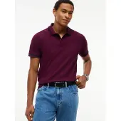Tommy Hilfiger Tommy Jeans Austin Leather Rectangular Buckle Belt
